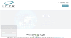 Desktop Screenshot of icer.org.uk
